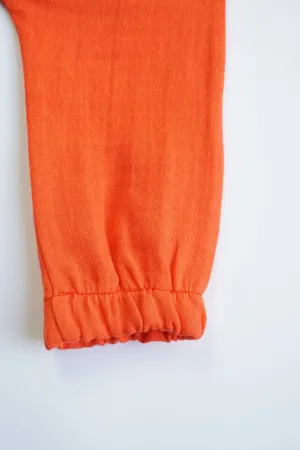 Kız Erkek Bebek Müslin Uzun Kollu Bisiklet Yaka Çocuk Alt Üst Takım
