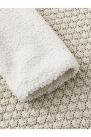 Unisex Peluş Çocuk Ceket