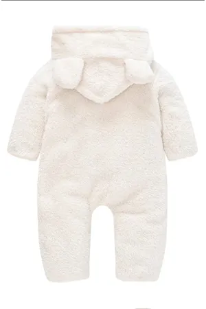 Unisex Ayıcık Peluş Çocuk Tulum